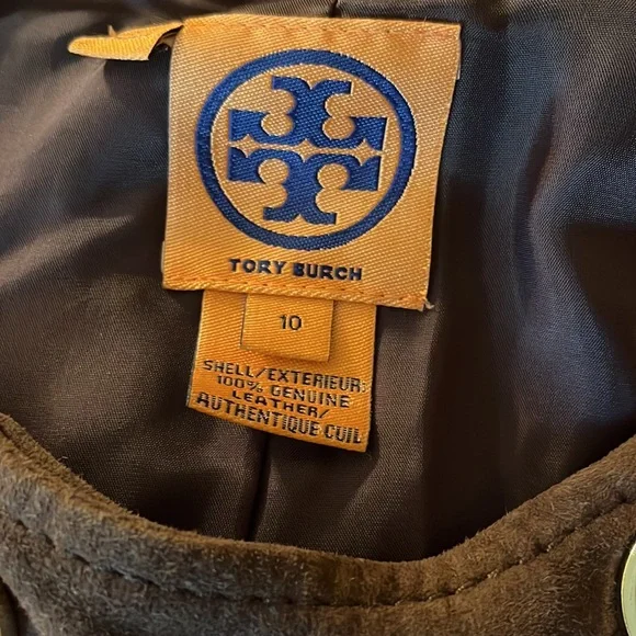 Tory Burch brown jacket - Picture 2 of 9